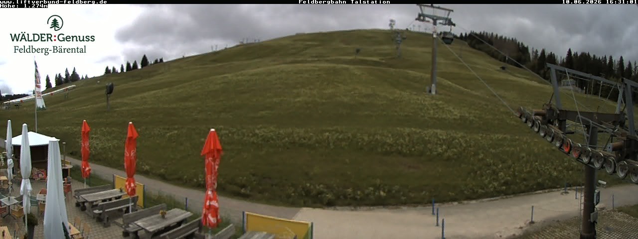 Archived image Webcam Feldberg Seebuck valley station