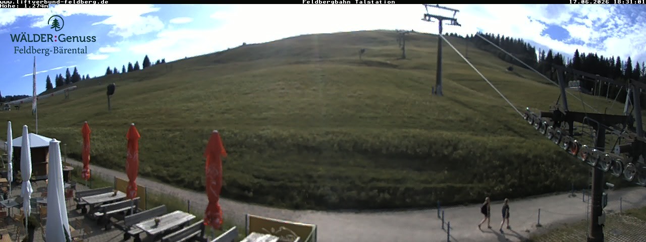 Archiv Foto Webcam Feldberg Seebuck Talstation