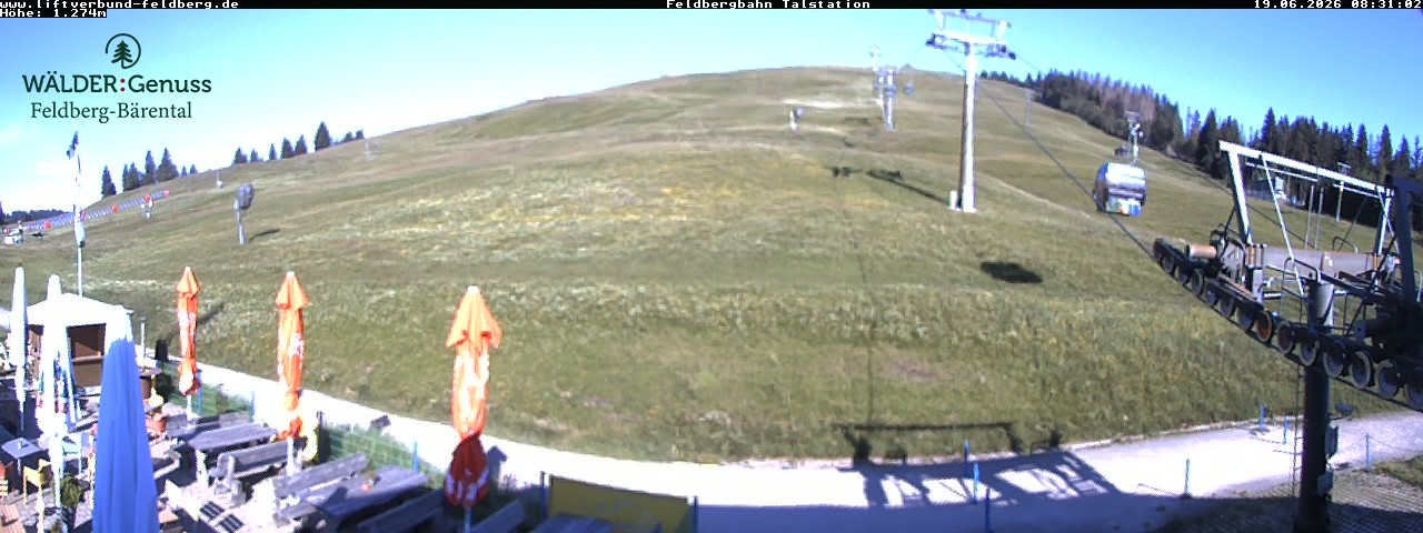 Archiv Foto Webcam Feldberg Seebuck Talstation