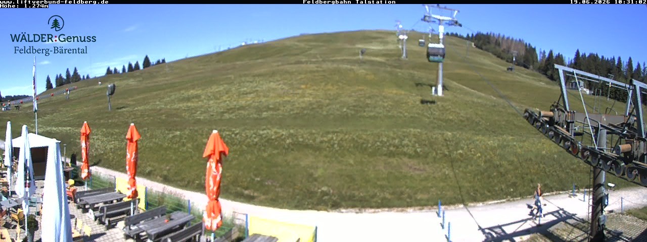 Archiv Foto Webcam Feldberg Seebuck Talstation