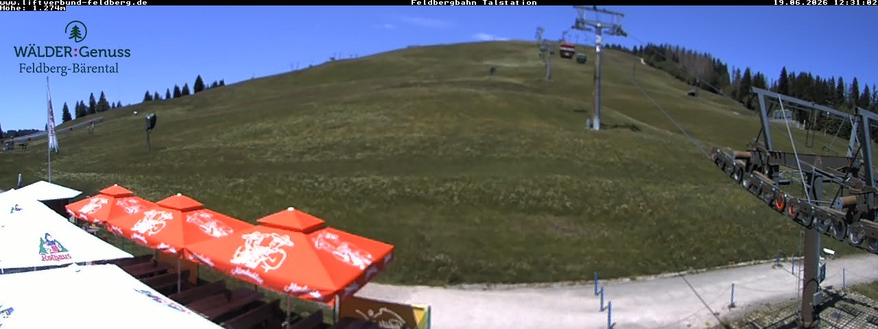 Archiv Foto Webcam Feldberg Seebuck Talstation