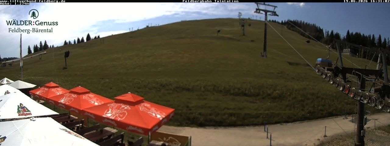 Archiv Foto Webcam Feldberg Seebuck Talstation