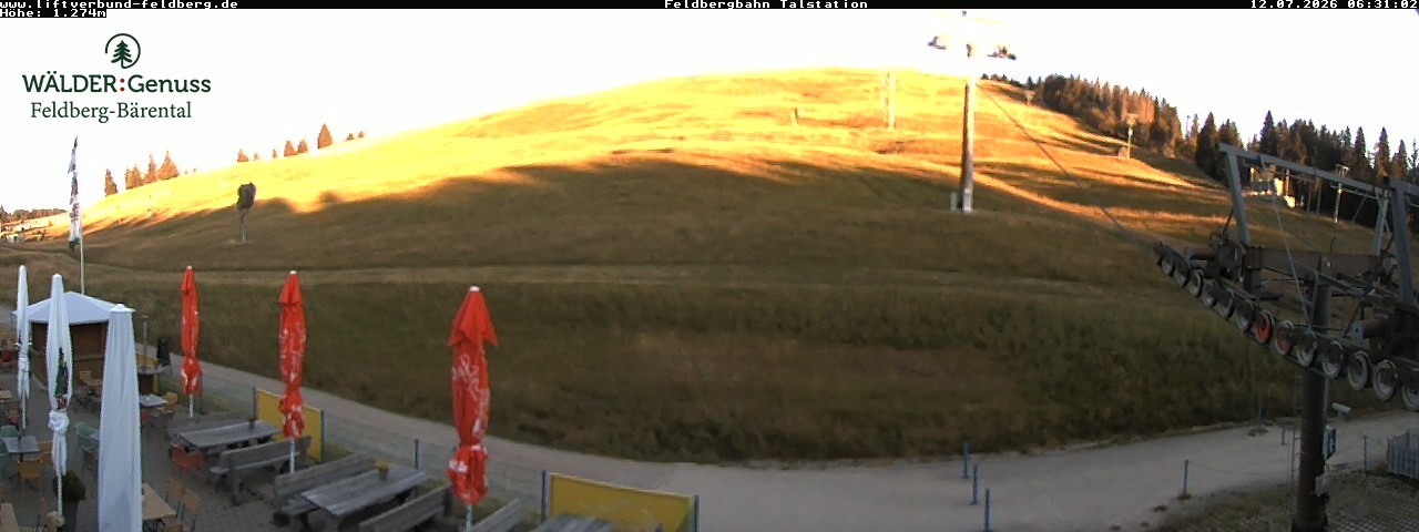 Archiv Foto Webcam Feldberg Seebuck Talstation