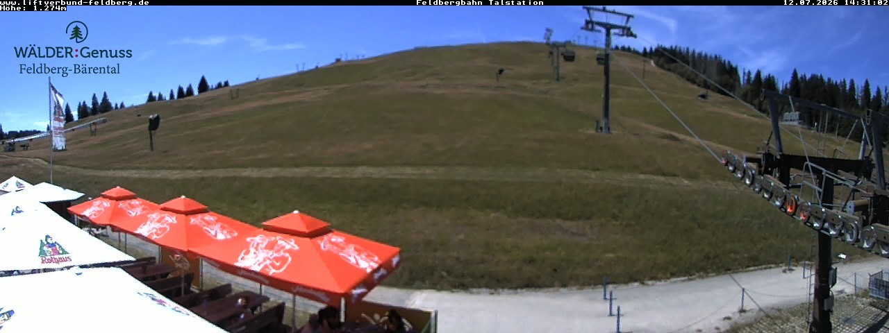 Archiv Foto Webcam Feldberg Seebuck Talstation