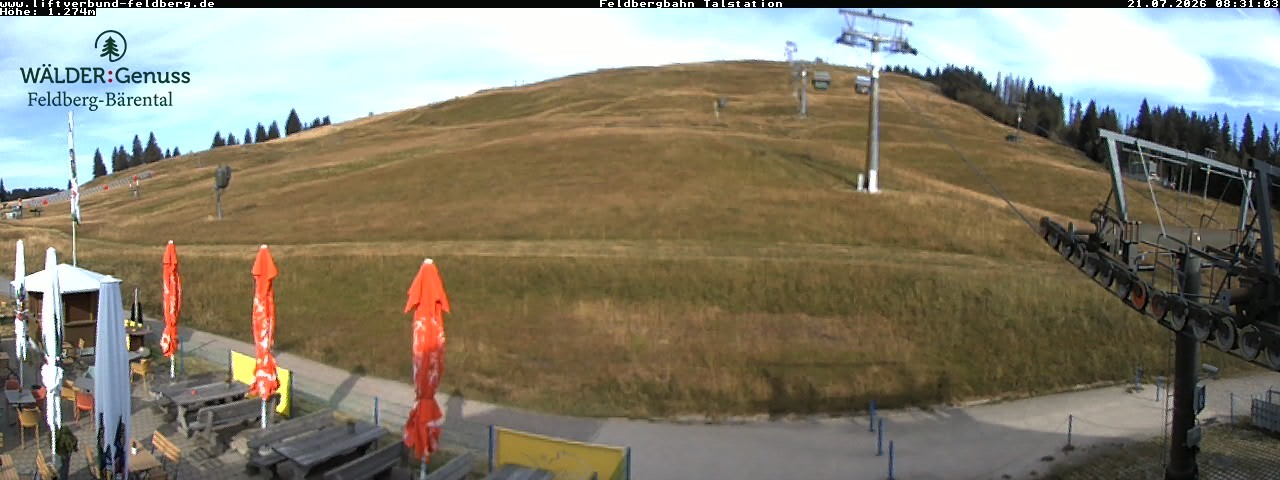Archiv Foto Webcam Feldberg Seebuck Talstation