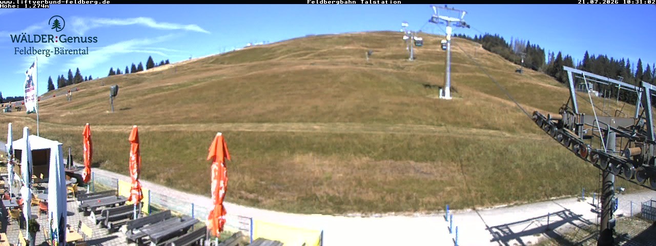 Archiv Foto Webcam Feldberg Seebuck Talstation