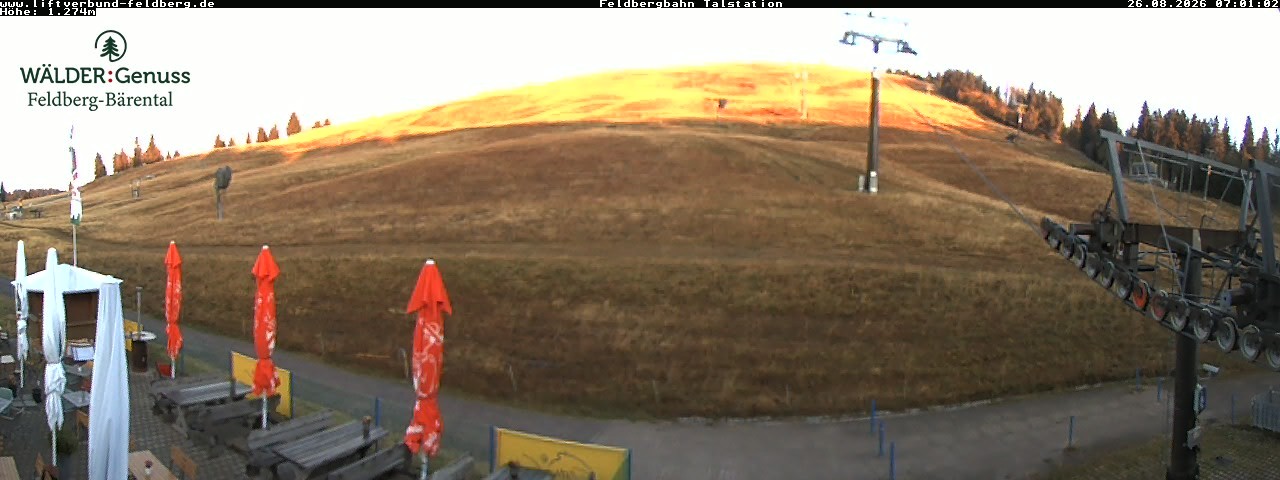 Archiv Foto Webcam Feldberg Seebuck Talstation