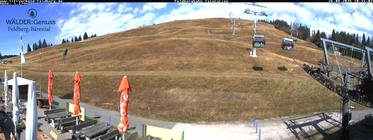 Archiv Foto Webcam Feldberg Seebuck Talstation