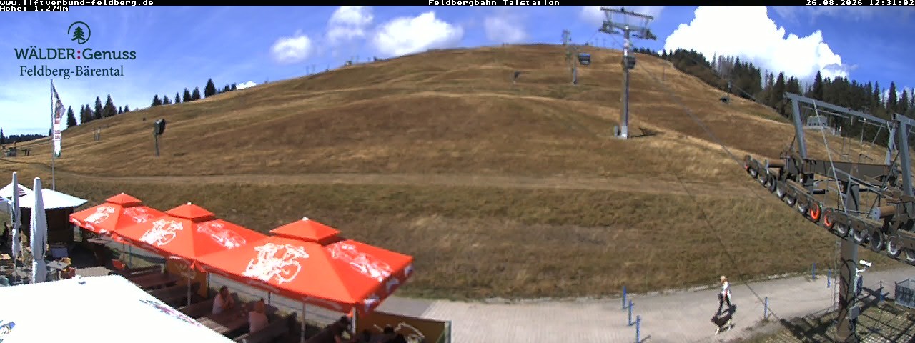 Archiv Foto Webcam Feldberg Seebuck Talstation