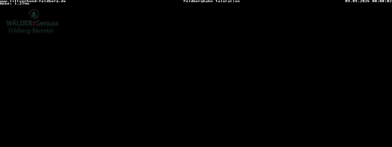 Archived image Webcam Feldberg Seebuck valley station