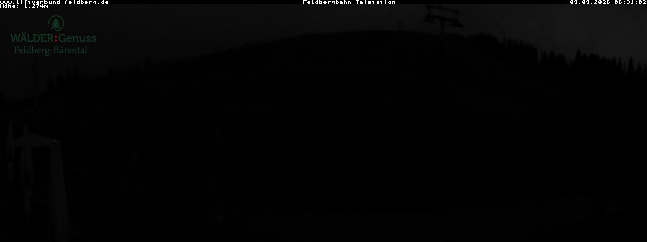 Archived image Webcam Feldberg Seebuck valley station
