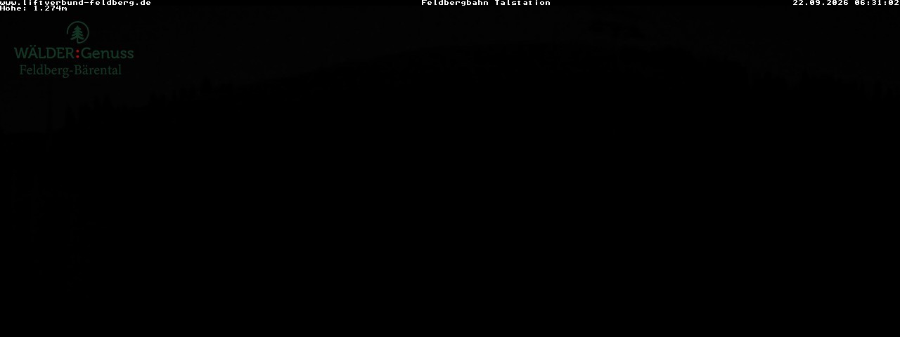 Archived image Webcam Feldberg Seebuck valley station