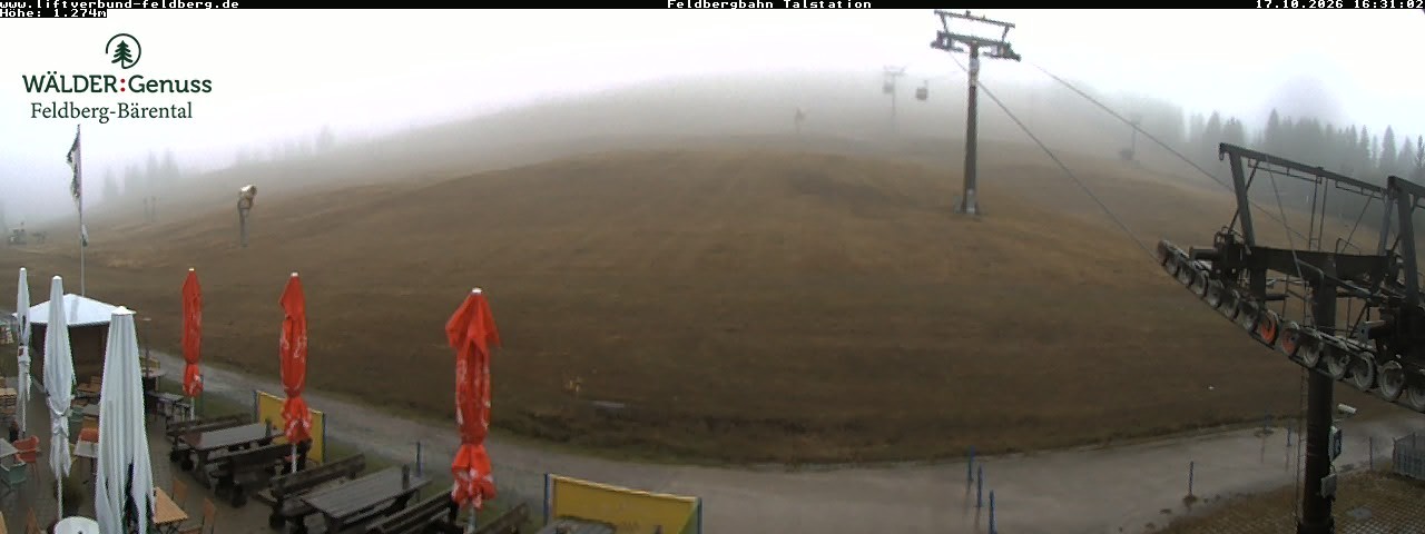 Archived image Webcam Feldberg Seebuck valley station
