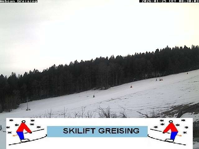 Archiv Foto Webcam Bayerischer Wald: Lift Greising