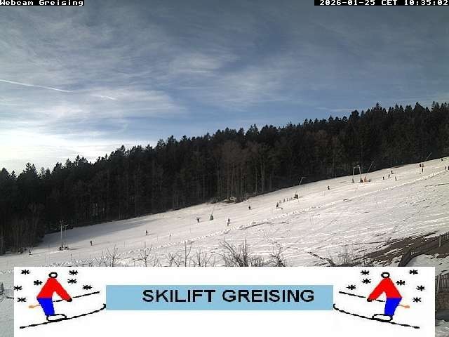 Archiv Foto Webcam Bayerischer Wald: Lift Greising