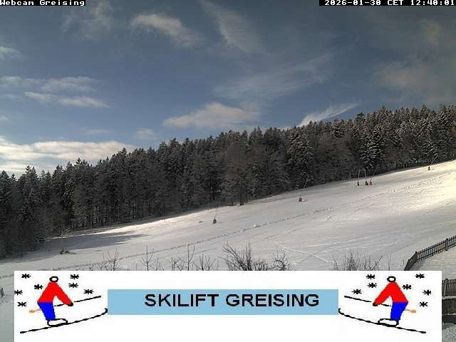 Archiv Foto Webcam Bayerischer Wald: Lift Greising