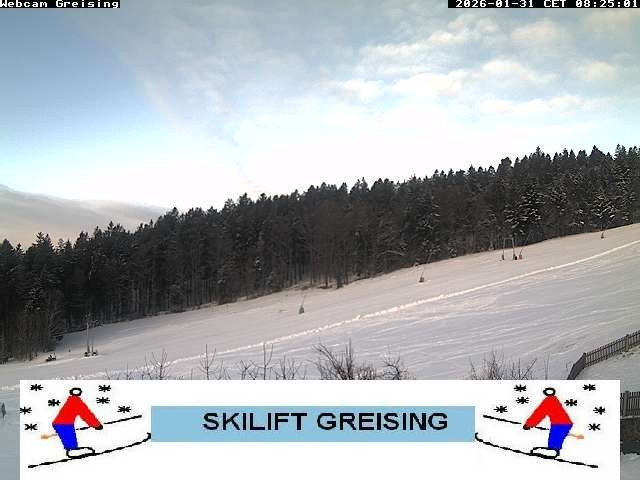 Archiv Foto Webcam Bayerischer Wald: Lift Greising