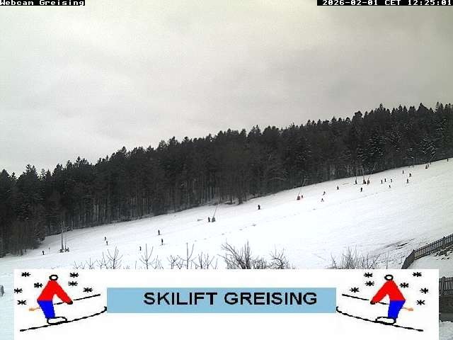 Archiv Foto Webcam Bayerischer Wald: Lift Greising