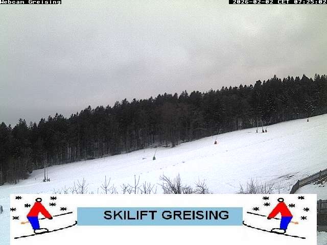 Archiv Foto Webcam Bayerischer Wald: Lift Greising