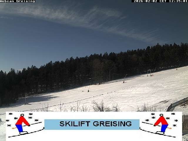 Archiv Foto Webcam Bayerischer Wald: Lift Greising