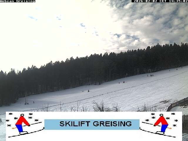 Archiv Foto Webcam Bayerischer Wald: Lift Greising