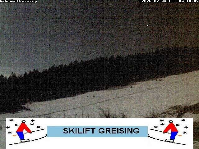 Archived image Webcam Bavarian Forest: Lift Greising