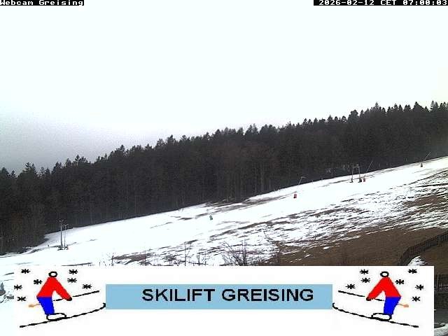 Archiv Foto Webcam Bayerischer Wald: Lift Greising