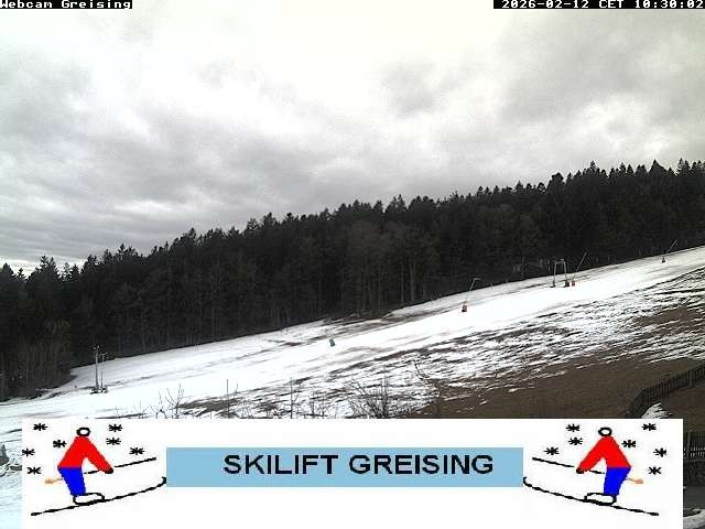 Archiv Foto Webcam Bayerischer Wald: Lift Greising