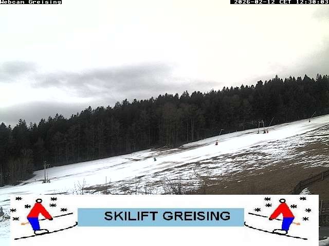 Archiv Foto Webcam Bayerischer Wald: Lift Greising