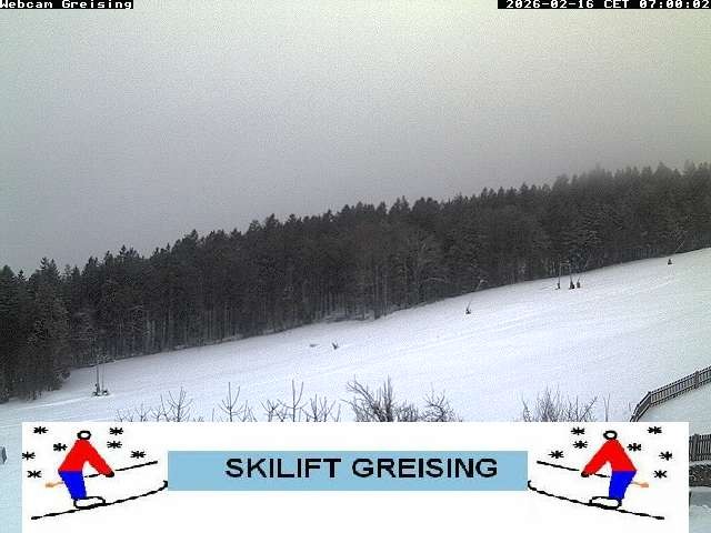 Archiv Foto Webcam Bayerischer Wald: Lift Greising
