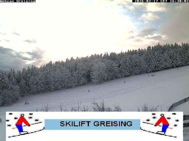Archiv Foto Webcam Bayerischer Wald: Lift Greising