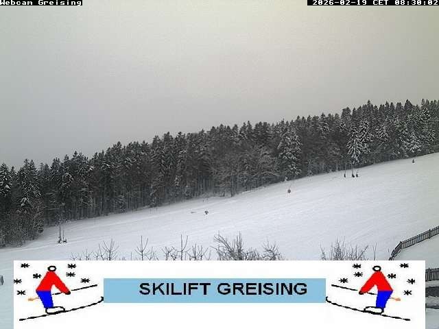 Archiv Foto Webcam Bayerischer Wald: Lift Greising