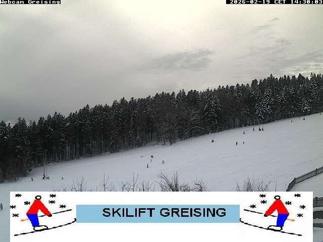 Archiv Foto Webcam Bayerischer Wald: Lift Greising
