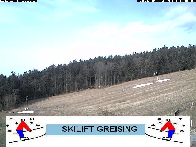 Archiv Foto Webcam Bayerischer Wald: Lift Greising