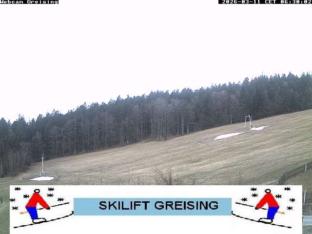 Archiv Foto Webcam Bayerischer Wald: Lift Greising