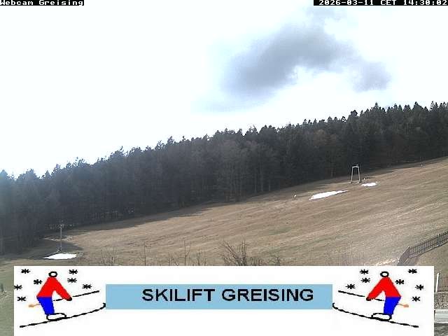 Archiv Foto Webcam Bayerischer Wald: Lift Greising