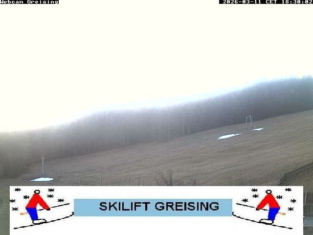 Archiv Foto Webcam Bayerischer Wald: Lift Greising