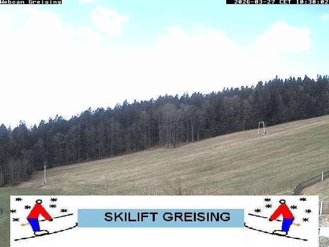 Archiv Foto Webcam Bayerischer Wald: Lift Greising