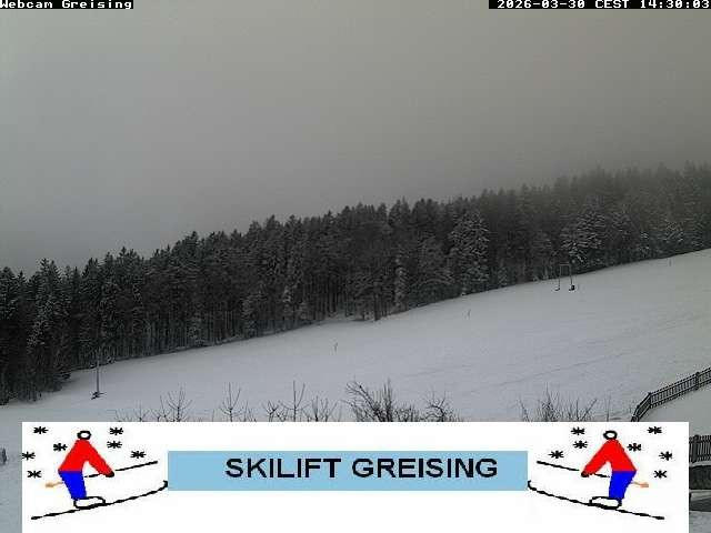 Archiv Foto Webcam Bayerischer Wald: Lift Greising