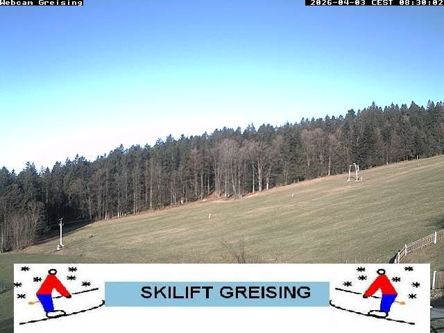 Archiv Foto Webcam Bayerischer Wald: Lift Greising