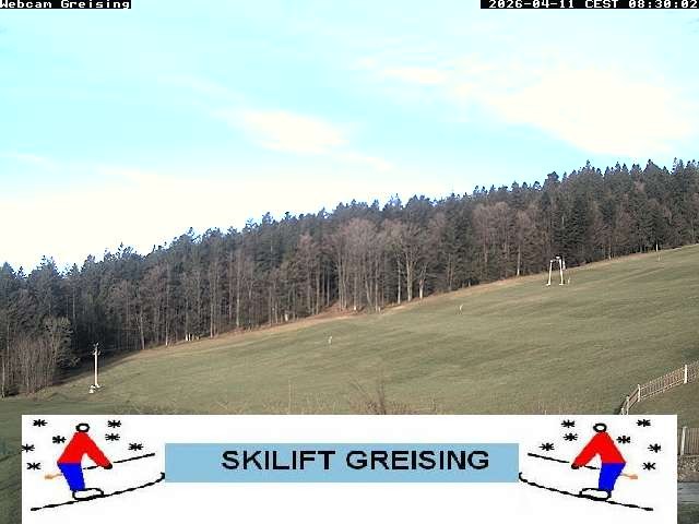 Archiv Foto Webcam Bayerischer Wald: Lift Greising
