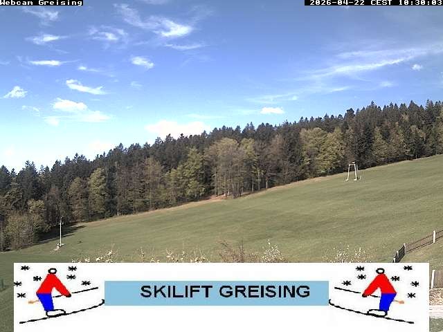 Archiv Foto Webcam Bayerischer Wald: Lift Greising