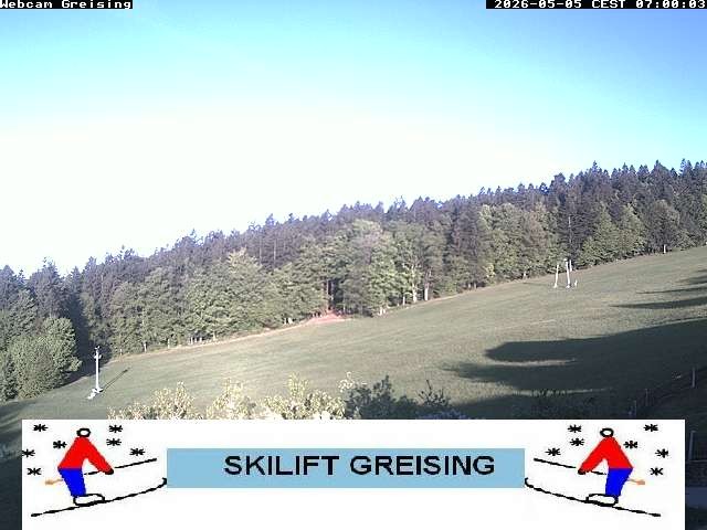 Archiv Foto Webcam Bayerischer Wald: Lift Greising