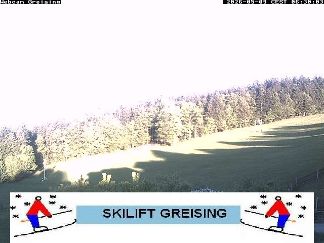 Archiv Foto Webcam Bayerischer Wald: Lift Greising