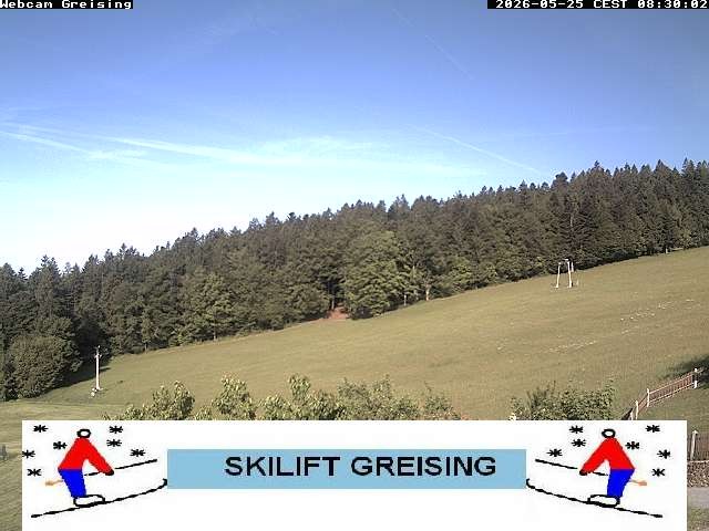 Archiv Foto Webcam Bayerischer Wald: Lift Greising