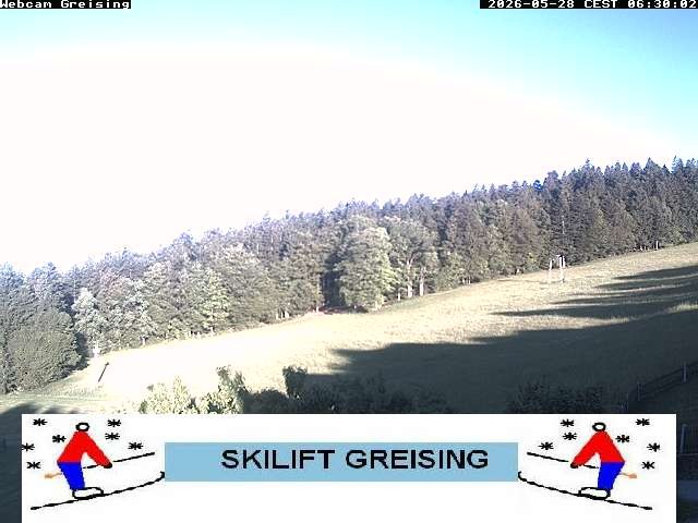 Archiv Foto Webcam Bayerischer Wald: Lift Greising