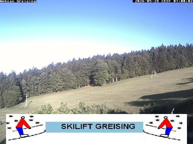 Archiv Foto Webcam Bayerischer Wald: Lift Greising