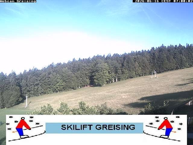 Archiv Foto Webcam Bayerischer Wald: Lift Greising