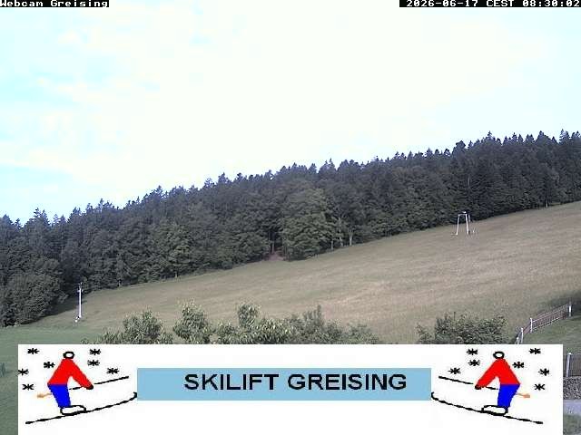 Archiv Foto Webcam Bayerischer Wald: Lift Greising