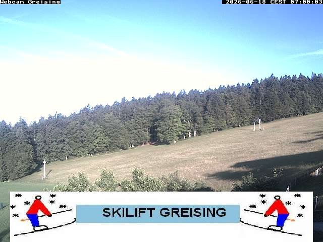 Archiv Foto Webcam Bayerischer Wald: Lift Greising